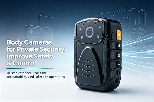 Body Cameras for Private Security: Improve Safety & Control